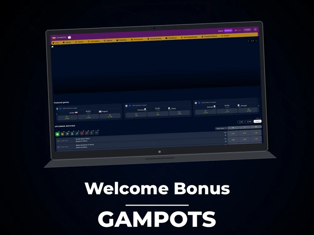 Gampots - Welcome Bonus