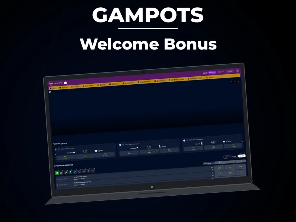 Gampots - Welcome Bonus